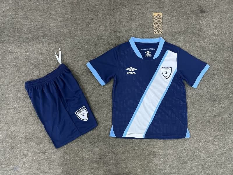 2025 Guatemala Away Kids Soccer Jersey And Shorts 2025 Guatemala Away Kids Soccer Jersey And Shorts