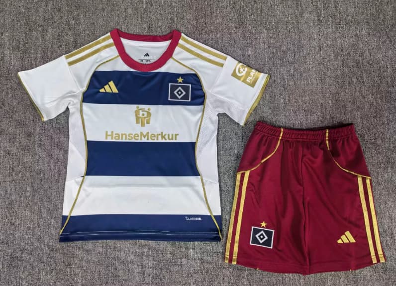 25/26 Hamburg Special Kids Soccer Jersey And Shorts 25/26 Hamburg Special Kids Soccer Jersey And Shorts