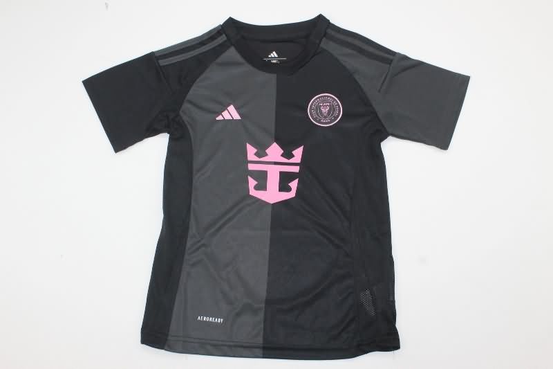 2025 Inter Miami Away Kids Soccer Jersey And Shorts