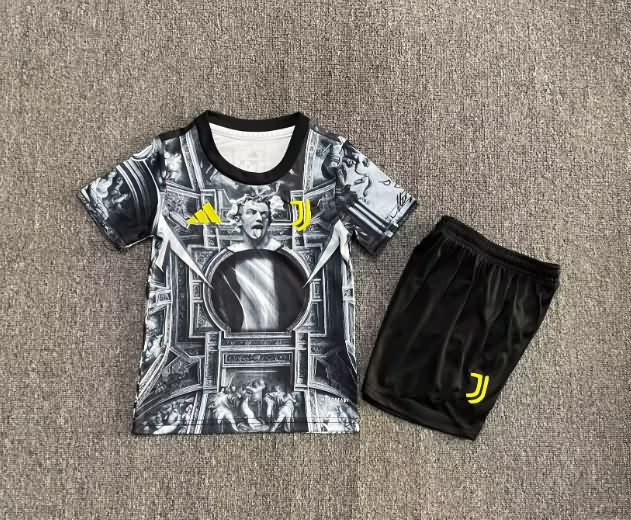 25/26 Juventus Special Kids Soccer Jersey And Shorts 25/26 Juventus Special Kids Soccer Jersey And Shorts