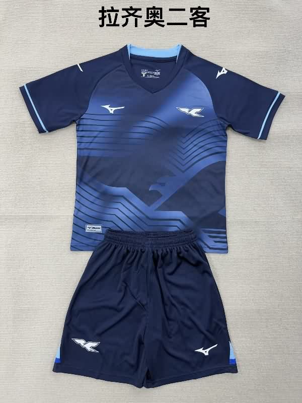 25/26 Lazio Third Kids Soccer Jersey And Shorts 25/26 Lazio Third Kids Soccer Jersey And Shorts