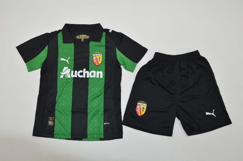 25/26 Lens Away Kids Soccer Jersey And Shorts 25/26 Lens Away Kids Soccer Jersey And Shorts