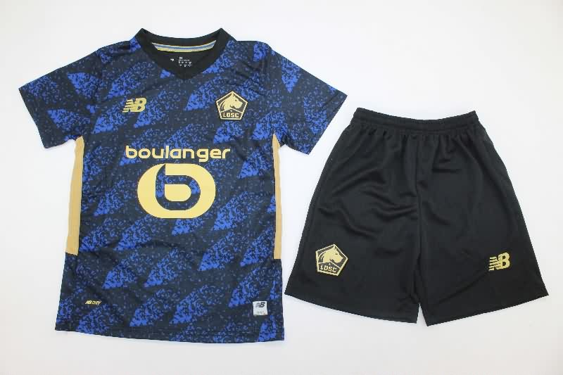 25/26 Lille Third Kids Soccer Jersey And Shorts 25/26 Lille Third Kids Soccer Jersey And Shorts