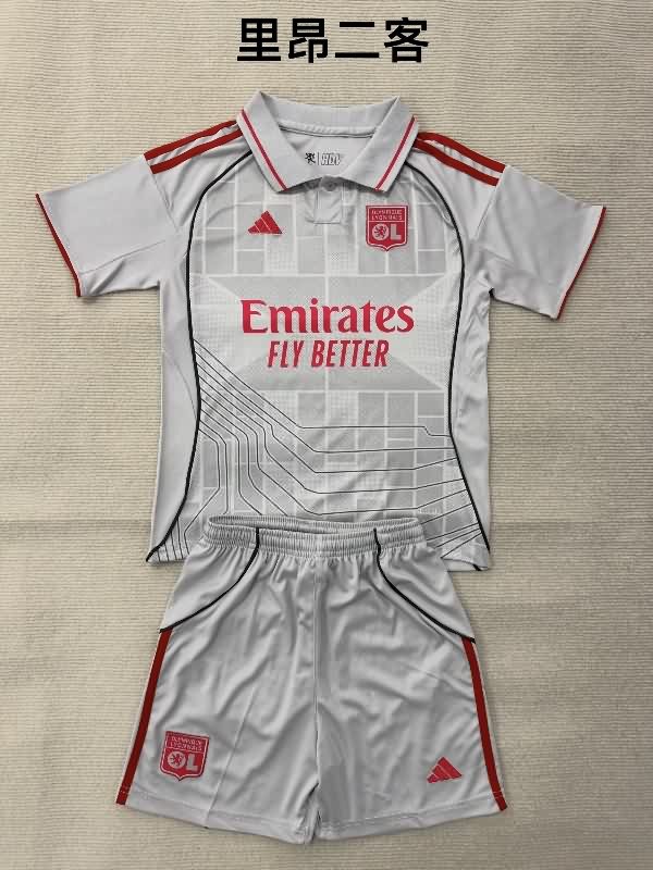 25/26 Lyon Third Kids Soccer Jersey And Shorts 25/26 Lyon Third Kids Soccer Jersey And Shorts