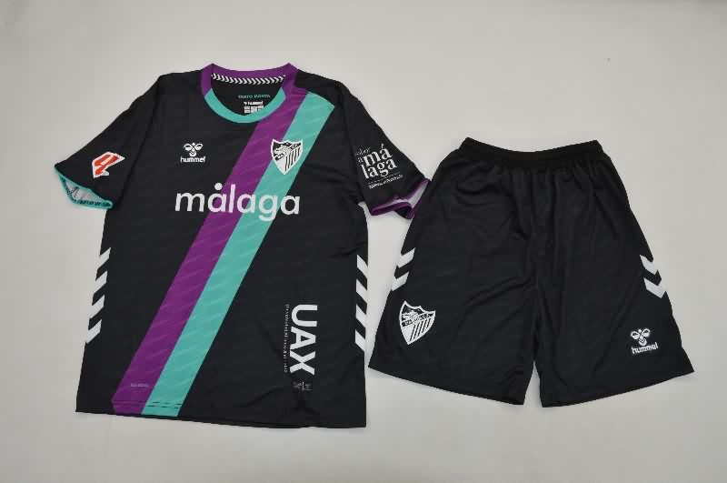 25/26 Malaga Away Kids Soccer Jersey And Shorts 25/26 Malaga Away Kids Soccer Jersey And Shorts