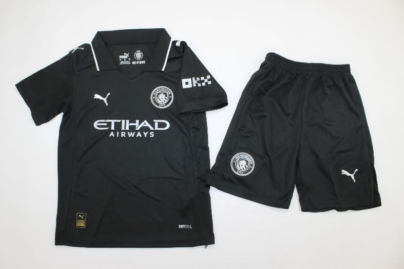 25/26 Manchester City Away Kids Soccer Jersey And Shorts 25/26 Manchester City Away Kids Soccer Jersey And Shorts