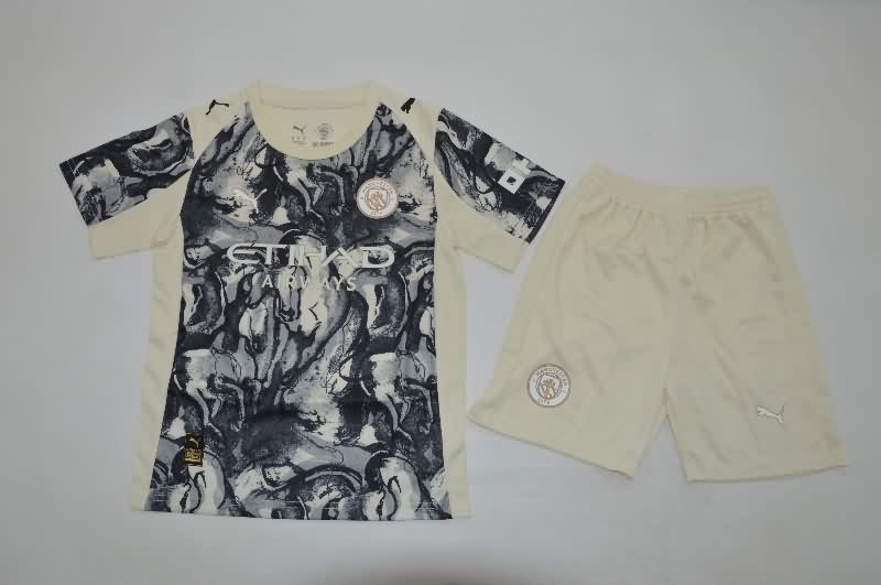 25/26 Manchester City Special Kids Soccer Jersey And Shorts 25/26 Manchester City Special Kids Soccer Jersey And Shorts