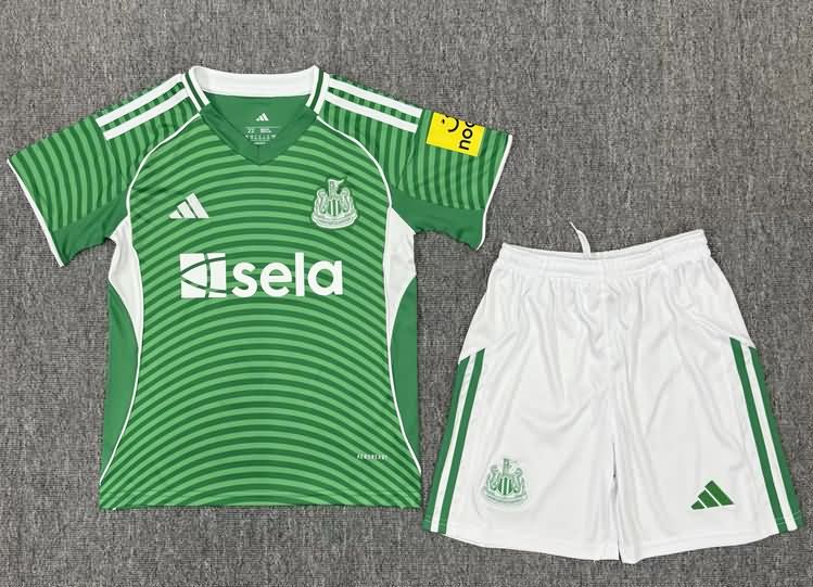 25/26 Newcastle United Away Kids Soccer Jersey And Shorts 25/26 Newcastle United Away Kids Soccer Jersey And Shorts