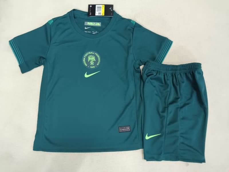 2025 Nigeria Away Kids Soccer Jersey And Shorts 2025 Nigeria Away Kids Soccer Jersey And Shorts