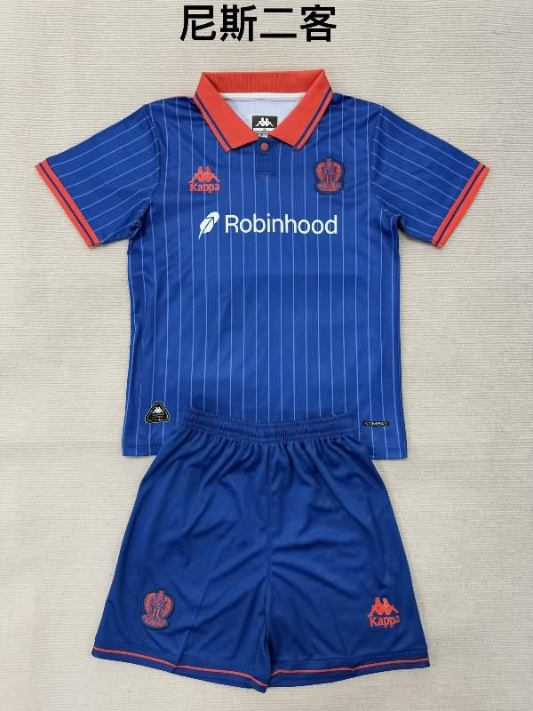 25/26 OGC Nice Third Kids Soccer Jersey And Shorts 25/26 OGC Nice Third Kids Soccer Jersey And Shorts