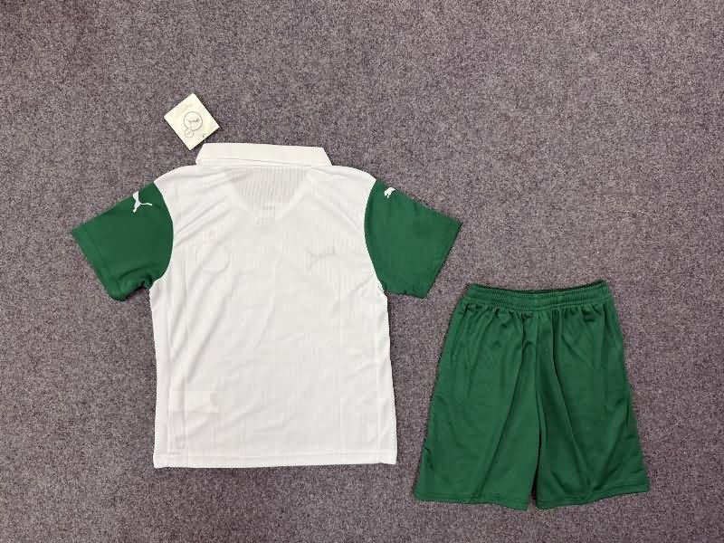 2025 Palmeiras Away Kids Soccer Jersey And Shorts