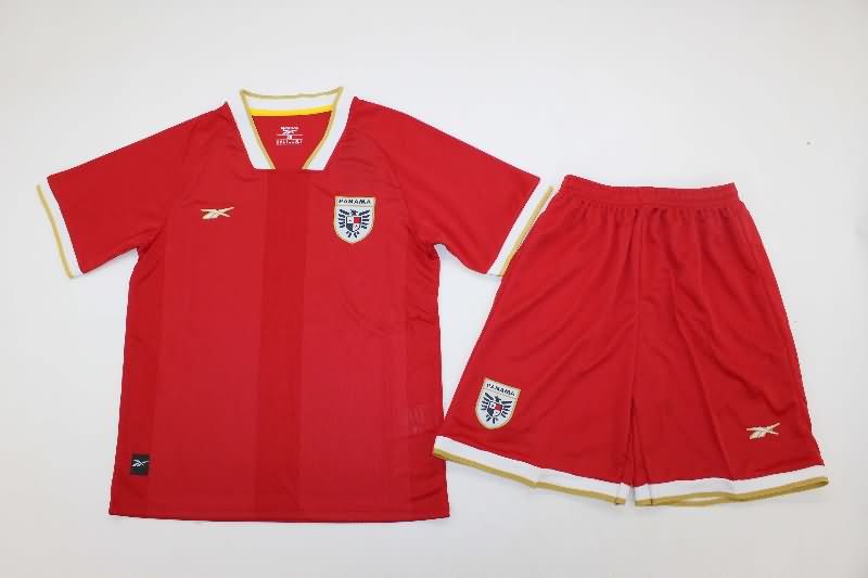 2025 Panama Home Kids Soccer Jersey And Shorts 2025 Panama Home Kids Soccer Jersey And Shorts