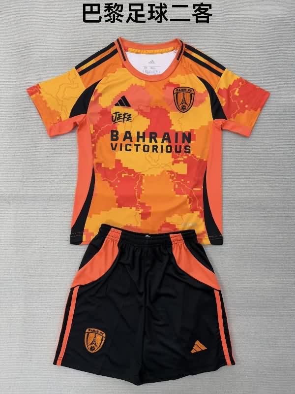 25/26 Paris FC Third Kids Soccer Jersey And Shorts 25/26 Paris FC Third Kids Soccer Jersey And Shorts