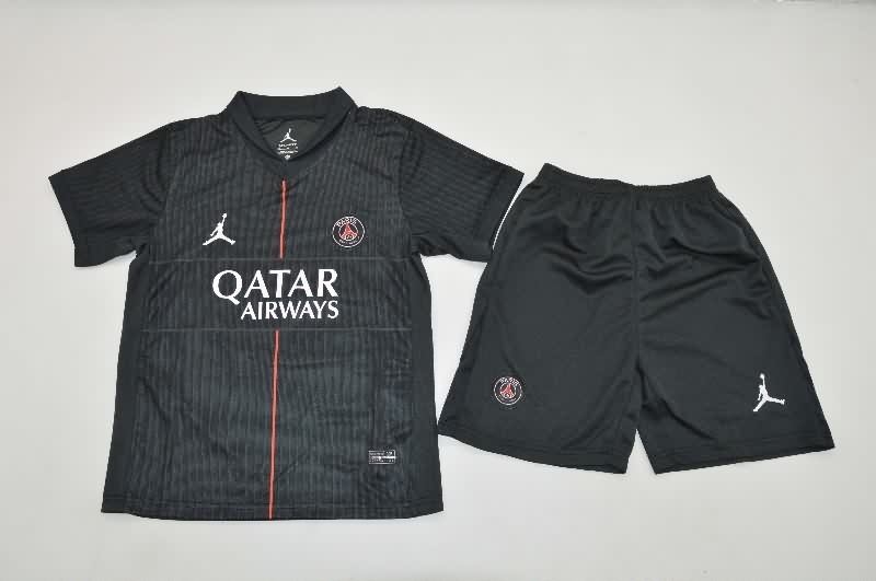 25/26 Paris St Germain Fourth Kids Soccer Jersey And Shorts 25/26 Paris St Germain Fourth Kids Soccer Jersey And Shorts