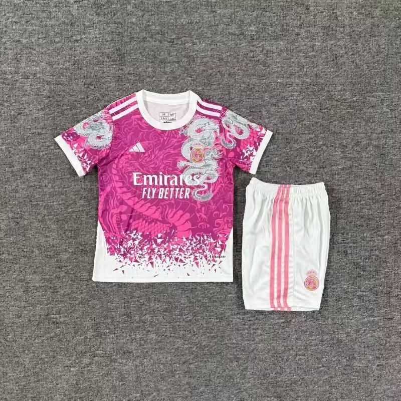 25/26 Real Madrid Special Kids Soccer Jersey And Shorts 04 25/26 Real Madrid Special Kids Soccer Jersey And Shorts 04