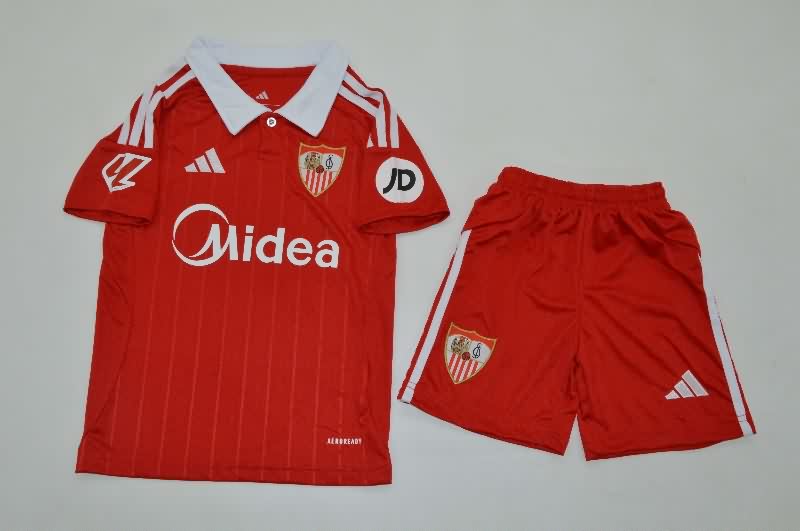 25/26 Sevilla Away Kids Soccer Jersey And Shorts 25/26 Sevilla Away Kids Soccer Jersey And Shorts