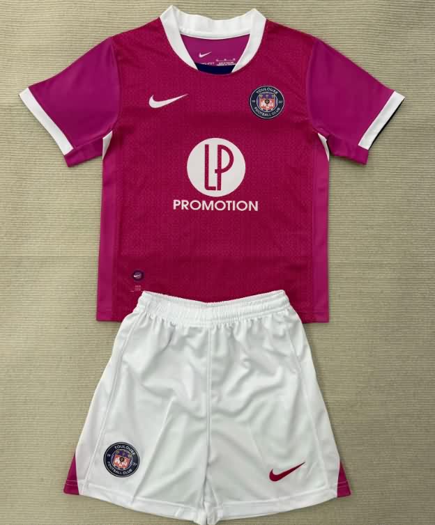 25/26 Toulouse Away Kids Soccer Jersey And Shorts 25/26 Toulouse Away Kids Soccer Jersey And Shorts