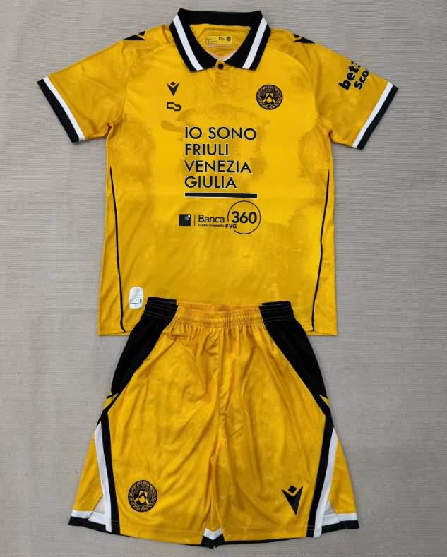 25/26 Udinese Third Kids Soccer Jersey And Shorts 25/26 Udinese Third Kids Soccer Jersey And Shorts