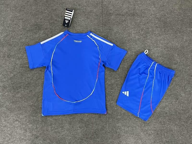 2025 Universidad Chile Home Kids Soccer Jersey And Shorts