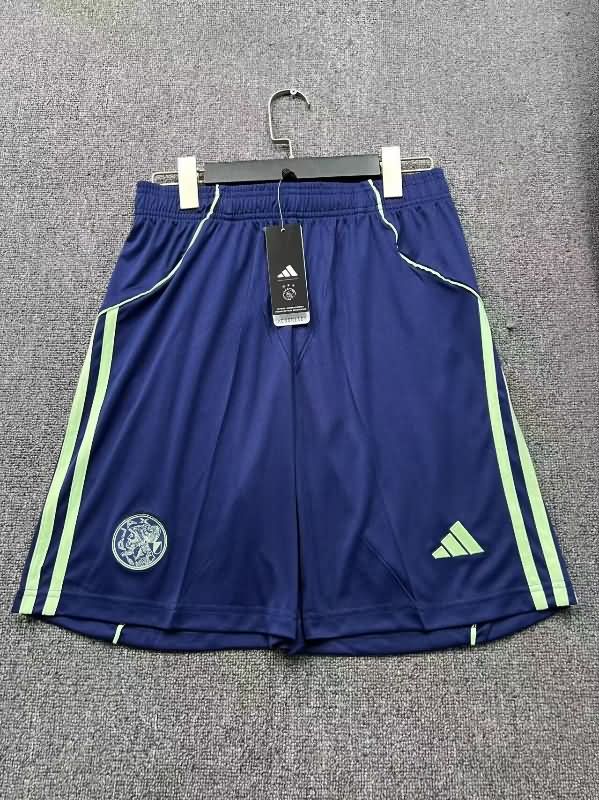 Thailand Quality(AAA) 25/26 Ajax Away Soccer Shorts Thailand Quality(AAA) 25/26 Ajax Away Soccer Shorts