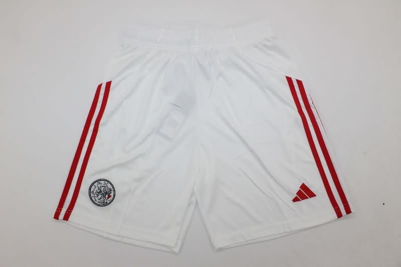 Thailand Quality(AAA) 25/26 Ajax Home Soccer Shorts Thailand Quality(AAA) 25/26 Ajax Home Soccer Shorts