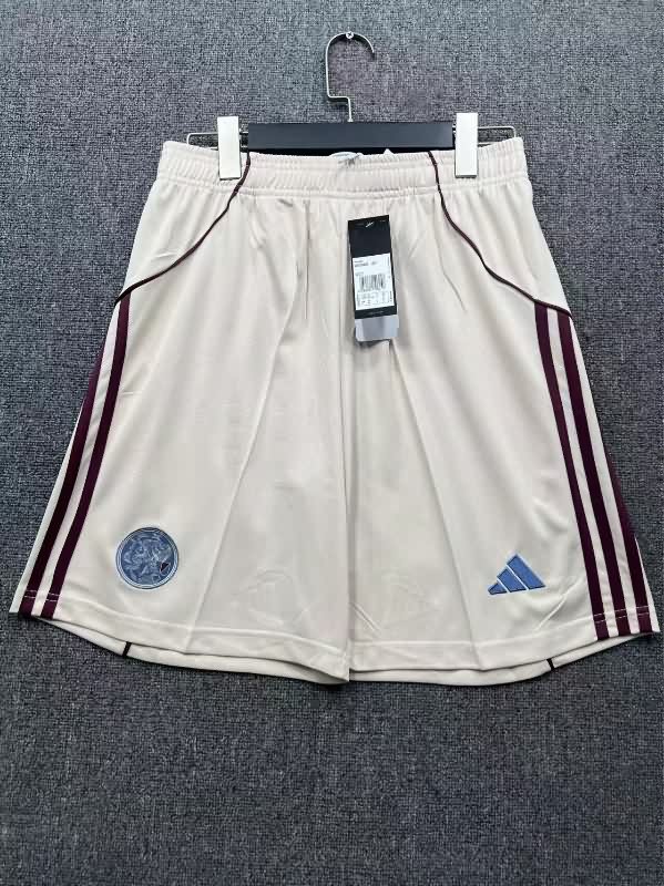 Thailand Quality(AAA) 25/26 Ajax Third Soccer Shorts Thailand Quality(AAA) 25/26 Ajax Third Soccer Shorts