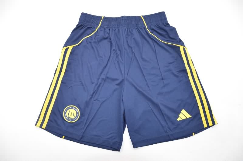 Thailand Quality(AAA) 25/26 Al Nassr FC Home Soccer Shorts Thailand Quality(AAA) 25/26 Al Nassr FC Home Soccer Shorts