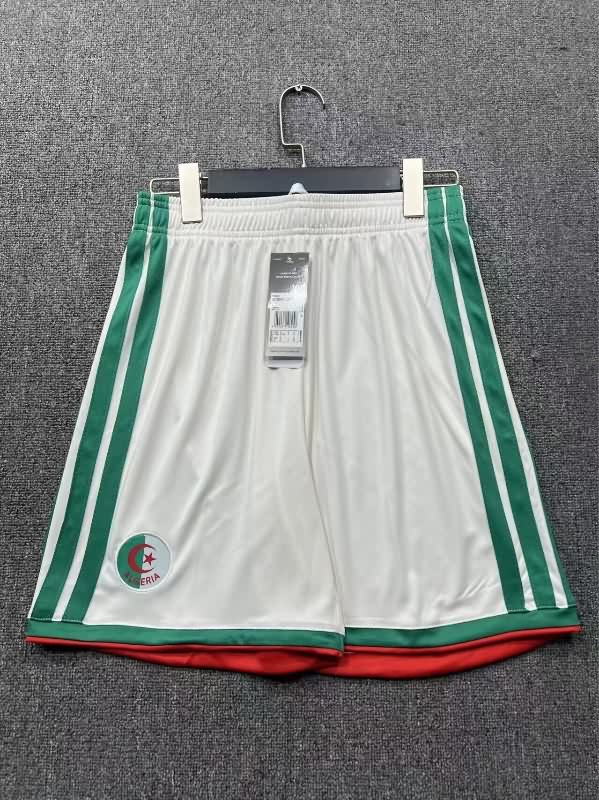 Thailand Quality(AAA) 2026 Algeria Home Soccer Shorts Thailand Quality(AAA) 2026 Algeria Home Soccer Shorts