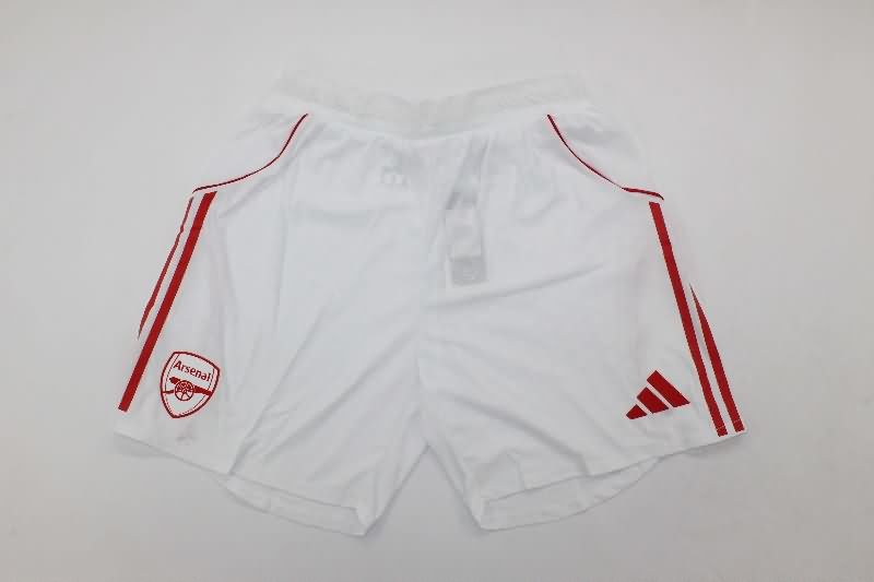 Thailand Quality(AAA) 25/26 Arsenal Home Soccer Shorts (Player) Thailand Quality(AAA) 25/26 Arsenal Home Soccer Shorts (Player)