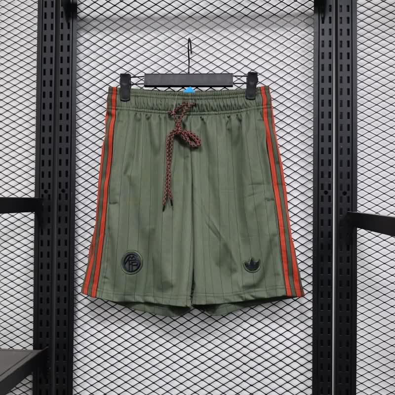 Thailand Quality(AAA) 25/26 Bayern Munich Green Soccer Shorts Thailand Quality(AAA) 25/26 Bayern Munich Green Soccer Shorts