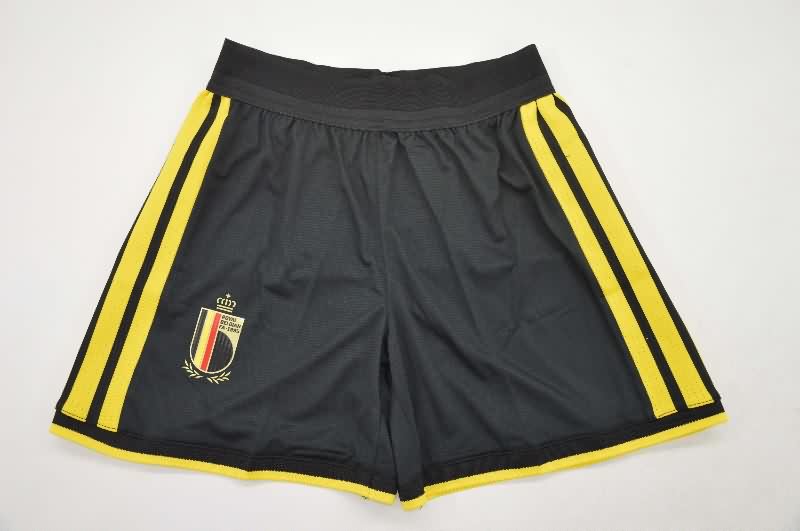 Thailand Quality(AAA) 2026 Belgium Home Soccer Shorts (Player) Thailand Quality(AAA) 2026 Belgium Home Soccer Shorts (Player)