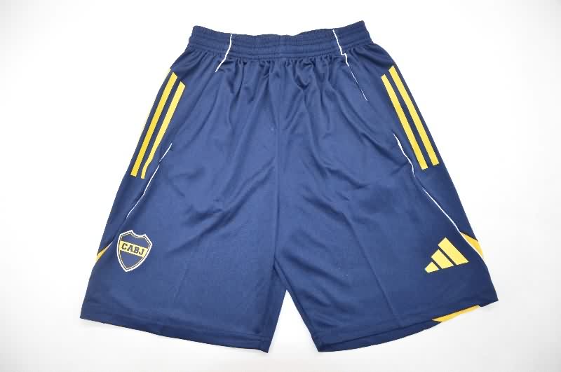 Thailand Quality(AAA) 2025 Boca Juniors Training Soccer Shorts Thailand Quality(AAA) 2025 Boca Juniors Training Soccer Shorts