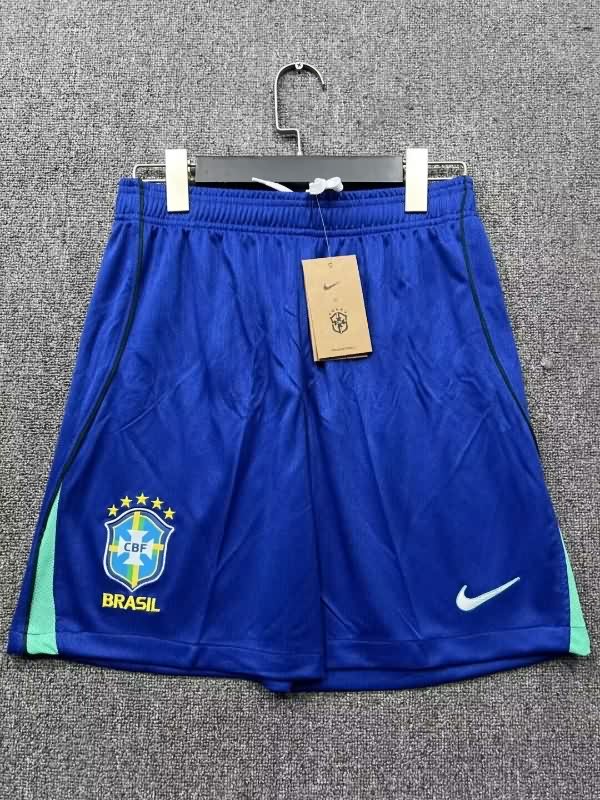 Thailand Quality(AAA) 2026 Brazil Home Soccer Shorts Thailand Quality(AAA) 2026 Brazil Home Soccer Shorts