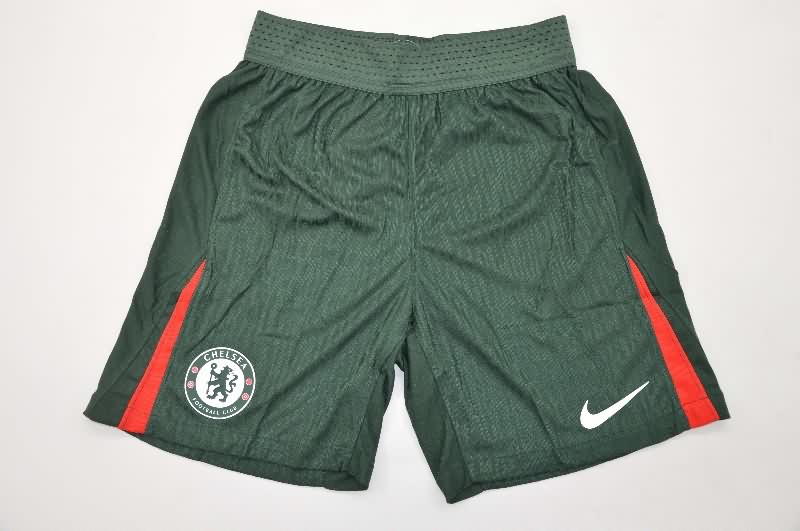 Thailand Quality(AAA) 2025/26 Chelsea Away Green Soccer Shorts (Player) Thailand Quality(AAA) 2025/26 Chelsea Away Green Soccer Shorts (Player)