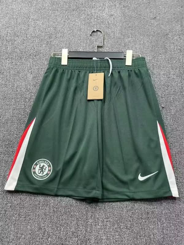 Thailand Quality(AAA) 25/26 Chelsea Green Soccer Shorts Thailand Quality(AAA) 25/26 Chelsea Green Soccer Shorts