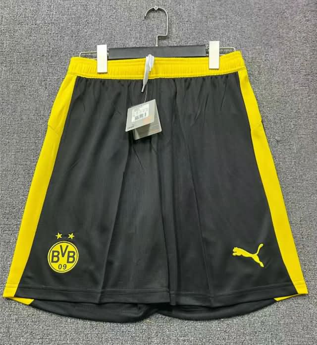Thailand Quality(AAA) 25/26 Dortmund Home Black Soccer Shorts Thailand Quality(AAA) 25/26 Dortmund Home Black Soccer Shorts