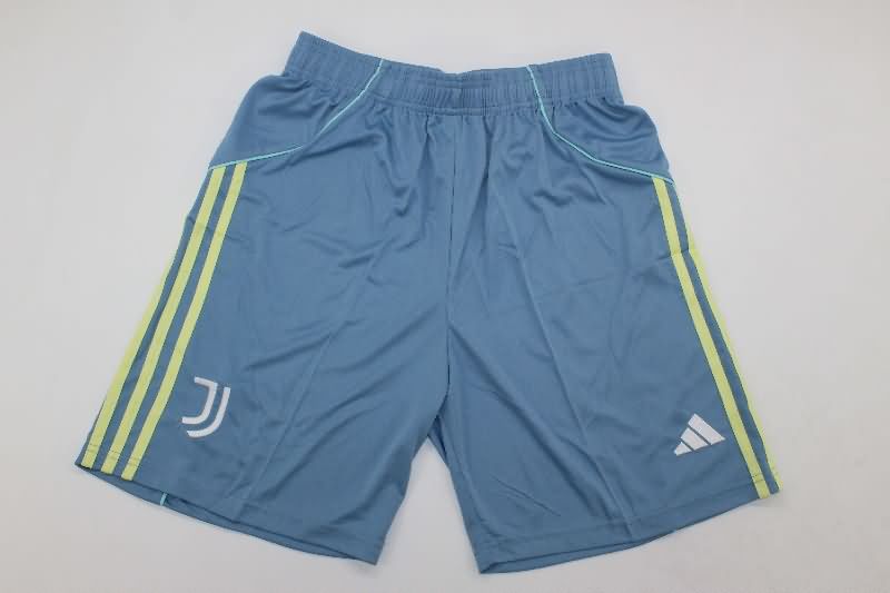 Thailand Quality(AAA) 25/26 Juventus Away Soccer Shorts  Thailand Quality(AAA) 25/26 Juventus Away Soccer Shorts