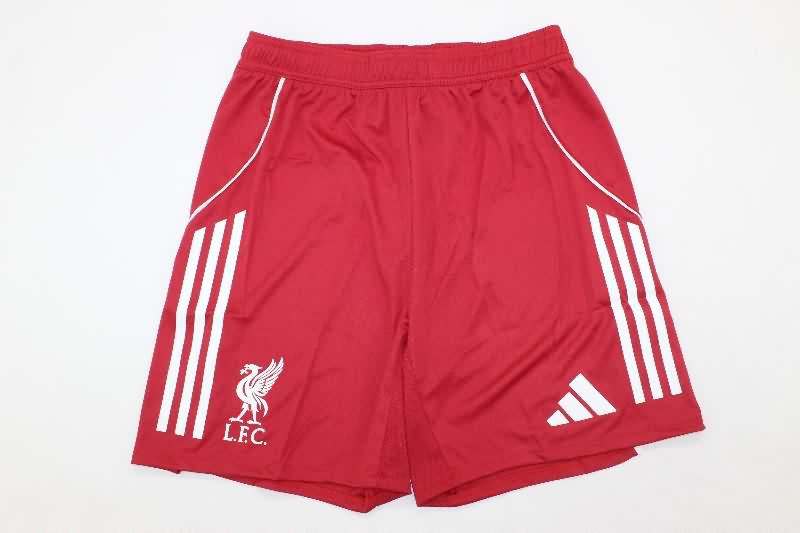 Thailand Quality(AAA) 25/26 Liverpool Home Soccer Shorts (Player) Thailand Quality(AAA) 25/26 Liverpool Home Soccer Shorts (Player)