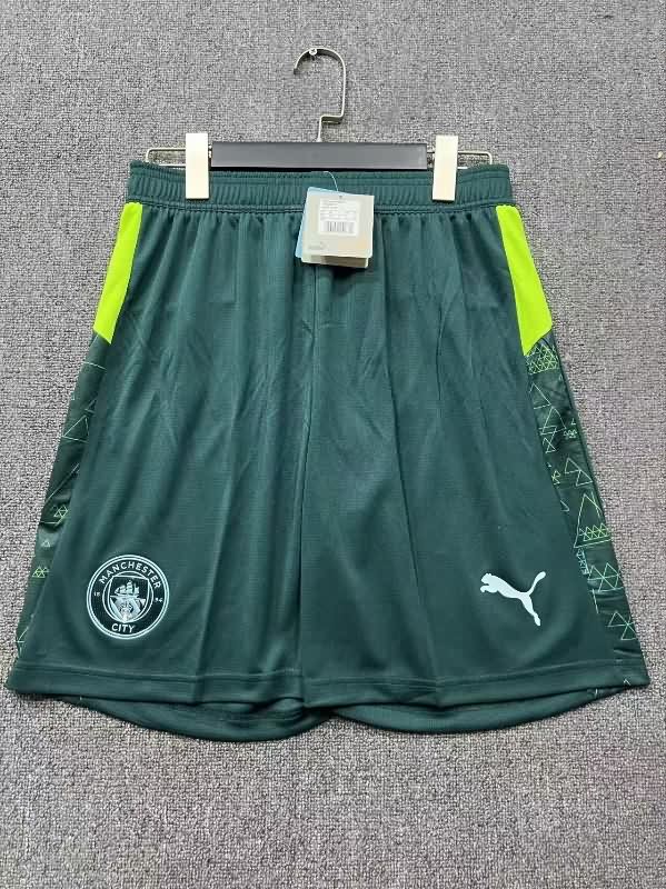 Thailand Quality(AAA) 25/26 Manchester City Fourth Soccer Shorts Thailand Quality(AAA) 25/26 Manchester City Fourth Soccer Shorts