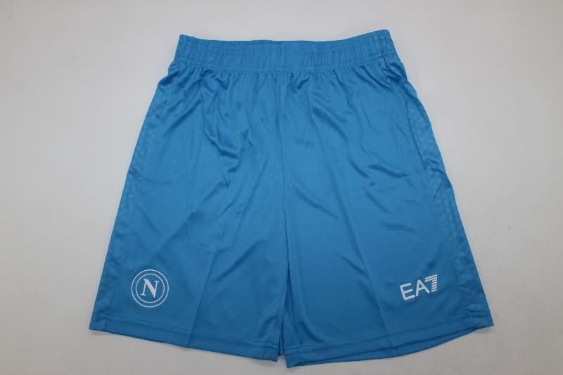 Thailand Quality(AAA) 25/26 Napoli Home Soccer Shorts Thailand Quality(AAA) 25/26 Napoli Home Soccer Shorts