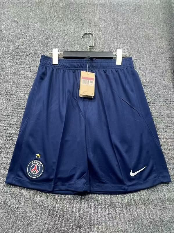 Thailand Quality(AAA) 25/26 Paris St Germain Home Soccer Shorts With Star Thailand Quality(AAA) 25/26 Paris St Germain Home Soccer Shorts With Star