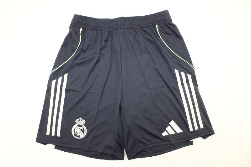 Thailand Quality(AAA) 2025/26 Real Madrid Away Soccer Shorts (Player) Thailand Quality(AAA) 2025/26 Real Madrid Away Soccer Shorts (Player)