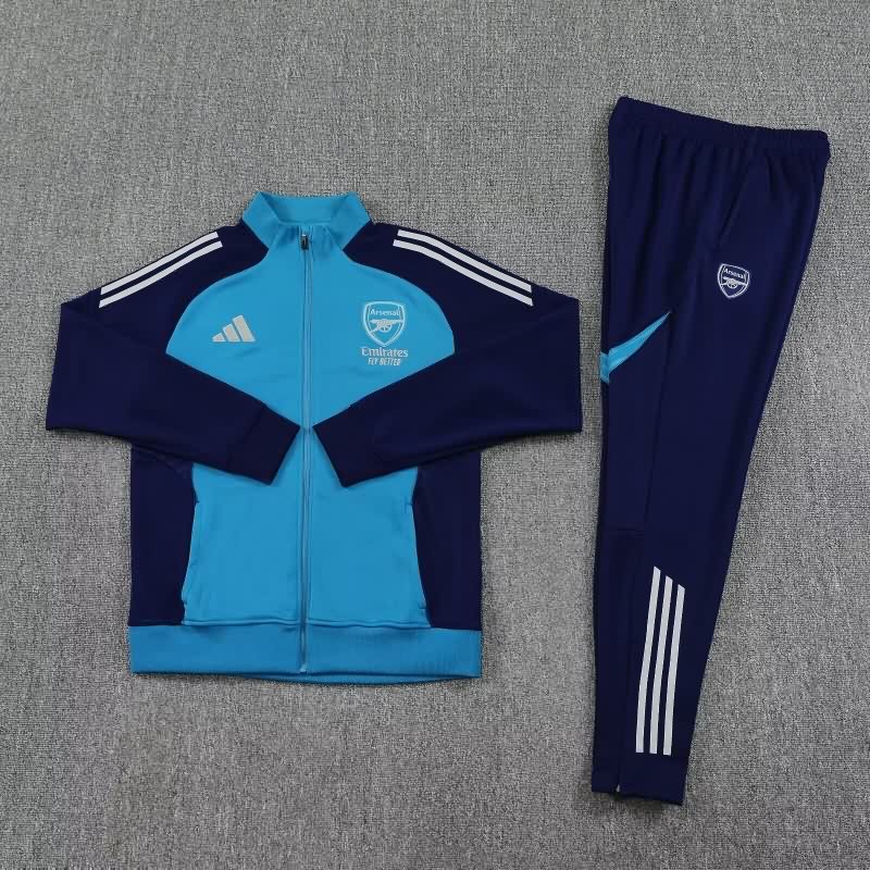 Thailand Quality(AAA) 25/26 Arsenal Blue Soccer Tracksuit 03 Thailand Quality(AAA) 25/26 Arsenal Blue Soccer Tracksuit 03