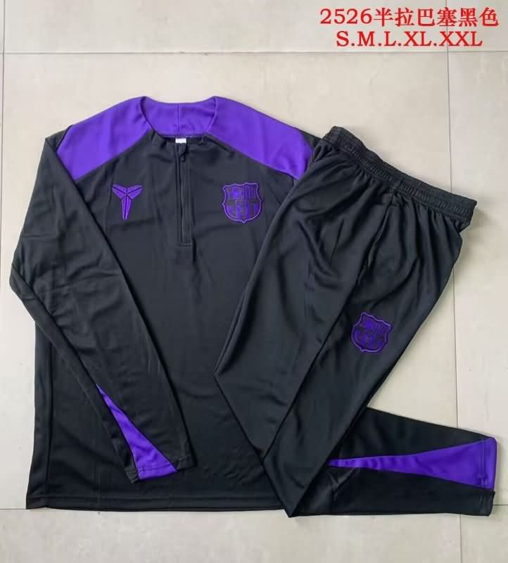 Thailand Quality(AAA) 25/26 Barcelona Black Soccer Tracksuit Thailand Quality(AAA) 25/26 Barcelona Black Soccer Tracksuit
