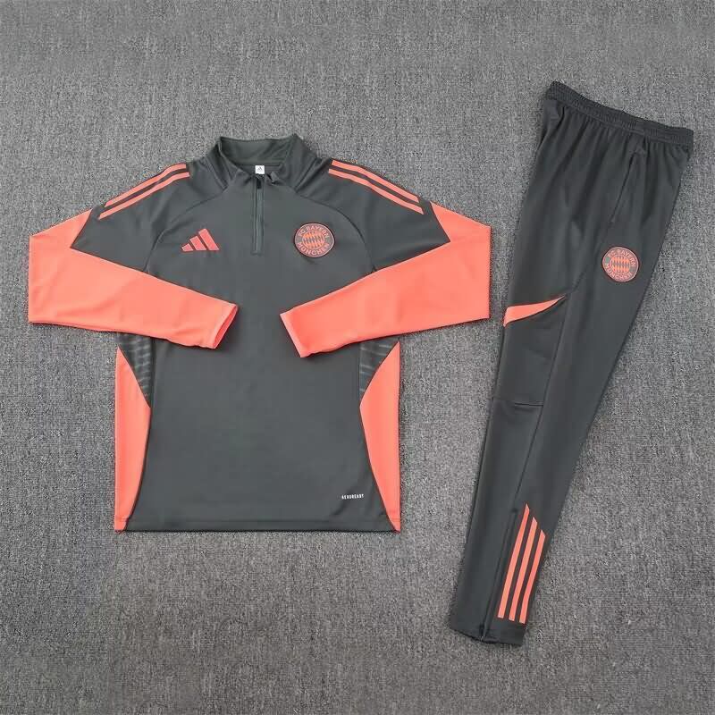 Thailand Quality(AAA) 25/26 Bayern Munich Dark Grey Soccer Tracksuit Thailand Quality(AAA) 25/26 Bayern Munich Dark Grey Soccer Tracksuit