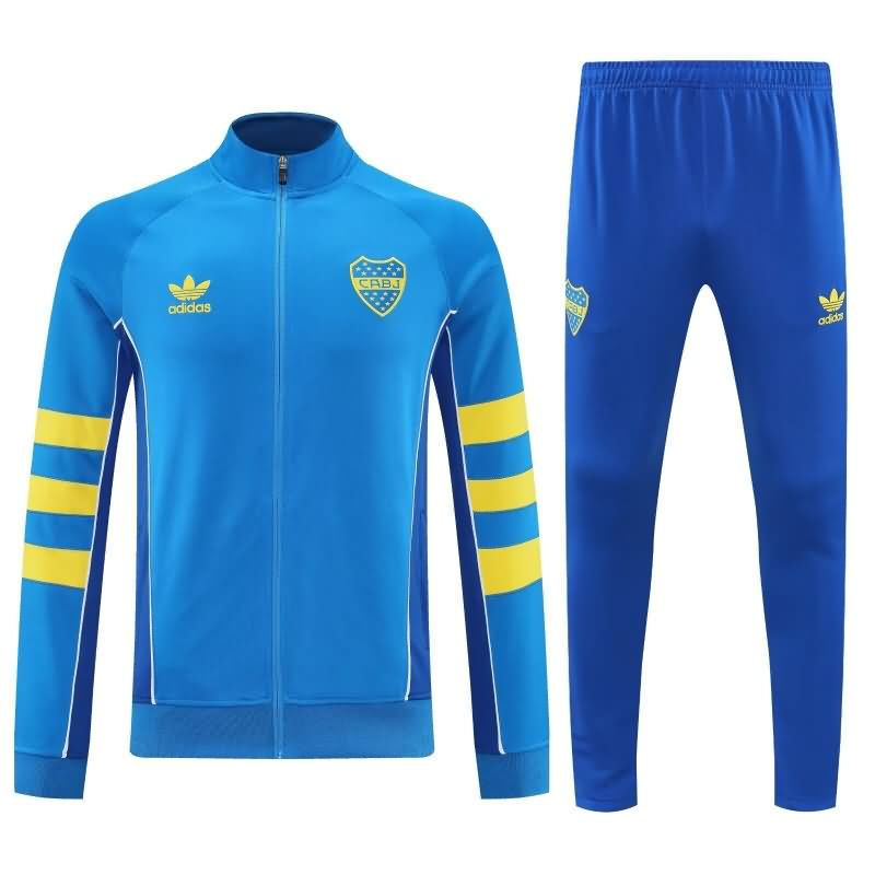 Thailand Quality(AAA) 2025 Boca Juniors Blue Soccer Tracksuit Thailand Quality(AAA) 2025 Boca Juniors Blue Soccer Tracksuit
