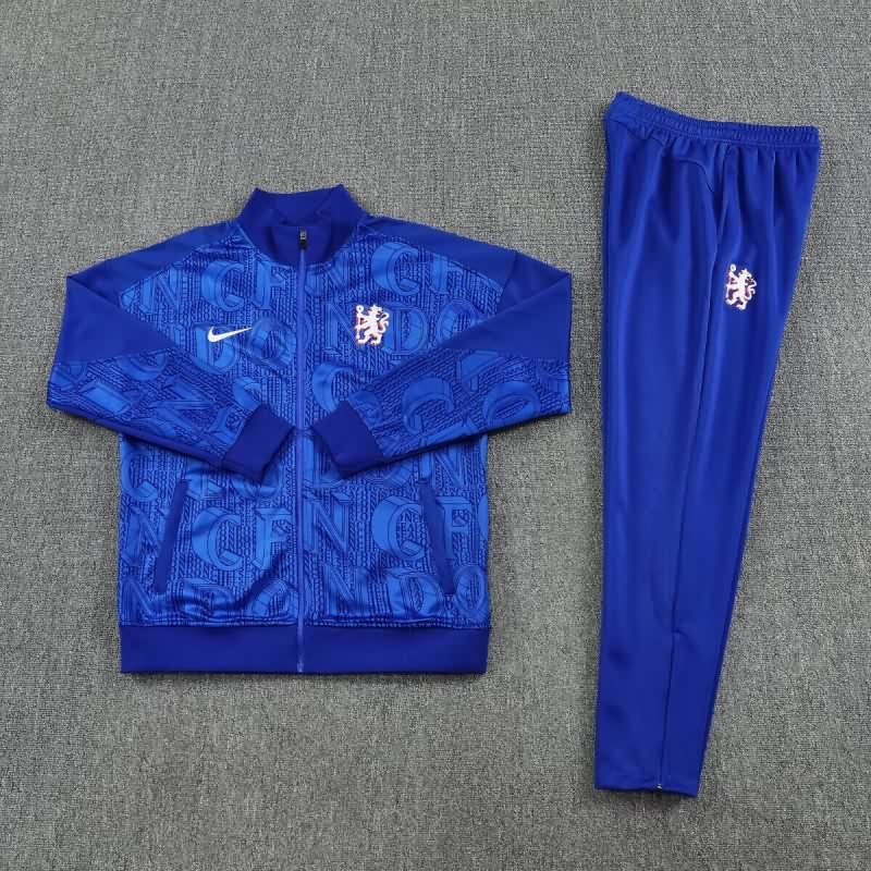 Thailand Quality(AAA) 25/26 Chelsea Blue Soccer Tracksuit 02 Thailand Quality(AAA) 25/26 Chelsea Blue Soccer Tracksuit 02