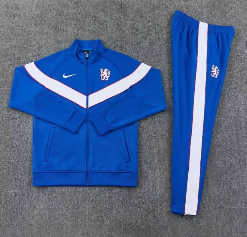 Thailand Quality(AAA) 25/26 Chelsea Blue Soccer Tracksuit 03 Thailand Quality(AAA) 25/26 Chelsea Blue Soccer Tracksuit 03