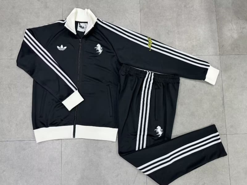 Thailand Quality(AAA) 25/26 Juventus Black Soccer Tracksuit 05 Thailand Quality(AAA) 25/26 Juventus Black Soccer Tracksuit 05