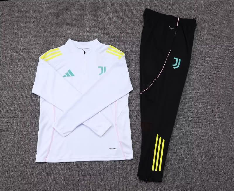 Thailand Quality(AAA) 25/26 Juventus White Soccer Tracksuit 04 Thailand Quality(AAA) 25/26 Juventus White Soccer Tracksuit 04